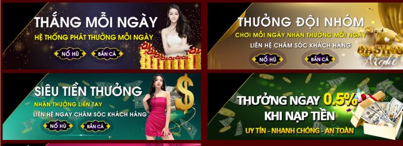 Một vài event khuyến mãi siêu HOT khác