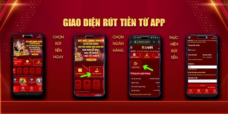 Rõ ràng trong mọi giao dịch nạp rút và trả thưởng