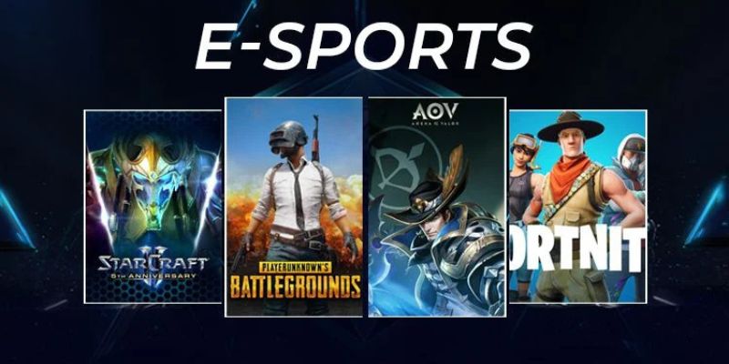 Esport có tính năng và giao diện hấp dẫn 