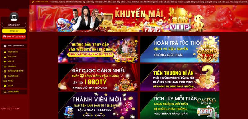 Đôi nét giới thiệu khuyến mãi xì dách 33Win